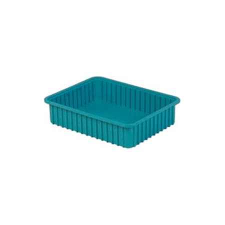 Lewisbins LEWISBins Divider Box  DC3050 22-3/8" x 17-3/8" x 5", Light Blue DC3050  Lt Blue